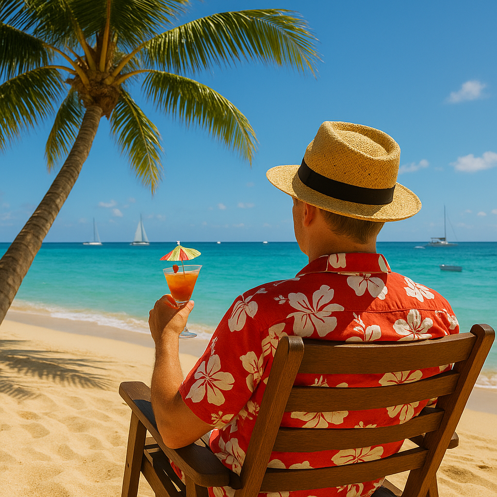 Mobile VR arena setup on a beach location